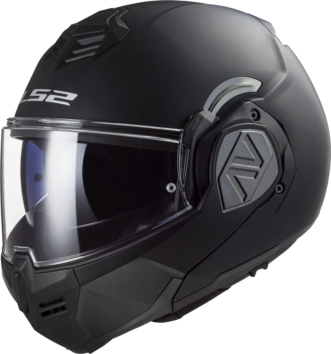 Casco modulare LS2 FF900 VALIANT II SOLID con mentoniera ribaltabile Bianco