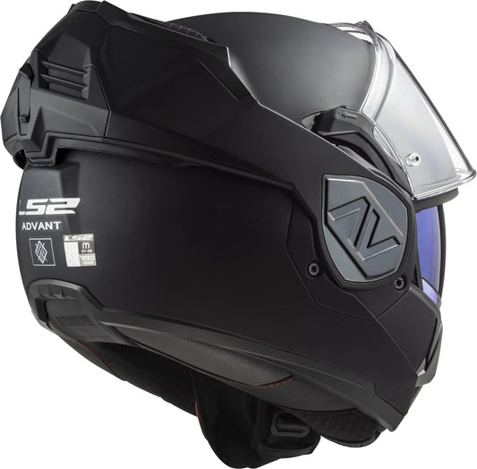 casco ls2 advant matt black dark