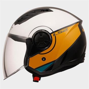 CASCO LS2 OF616 MOD.AIRFLOW2 H-V YELLOW \ BIANCO ROSSO \ BLU BIANCO ROSSO\ GREY\ ORANGE