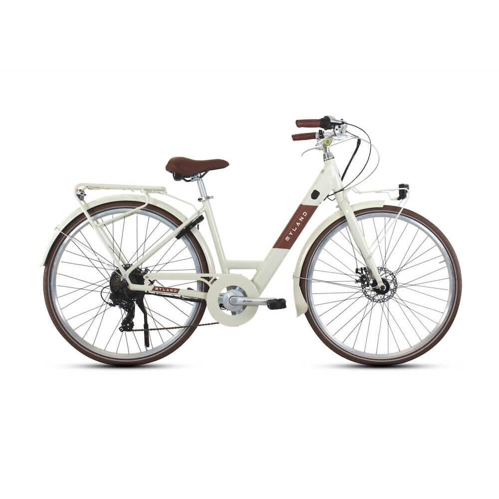MYLAND E-BIKE 28 DONNA "MARGHERITA" 7V 36V 10,2Ah 370Wh TG.46-M