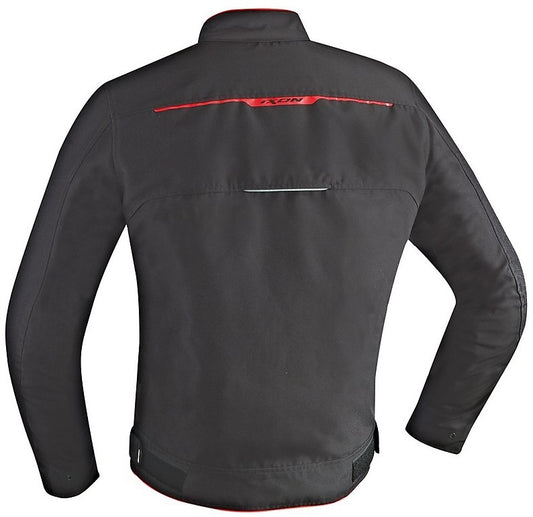 Giacca Moto In Tessuto Ixon Modello Zetec Hp Nero