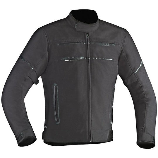 Motorcycle Jacket In Ixon Fabric Model Zetec Hp Black