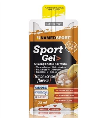 NAMED SPORT GEL GLUCOGENETIC FORMULA 25 ML Lemon Ice Tea