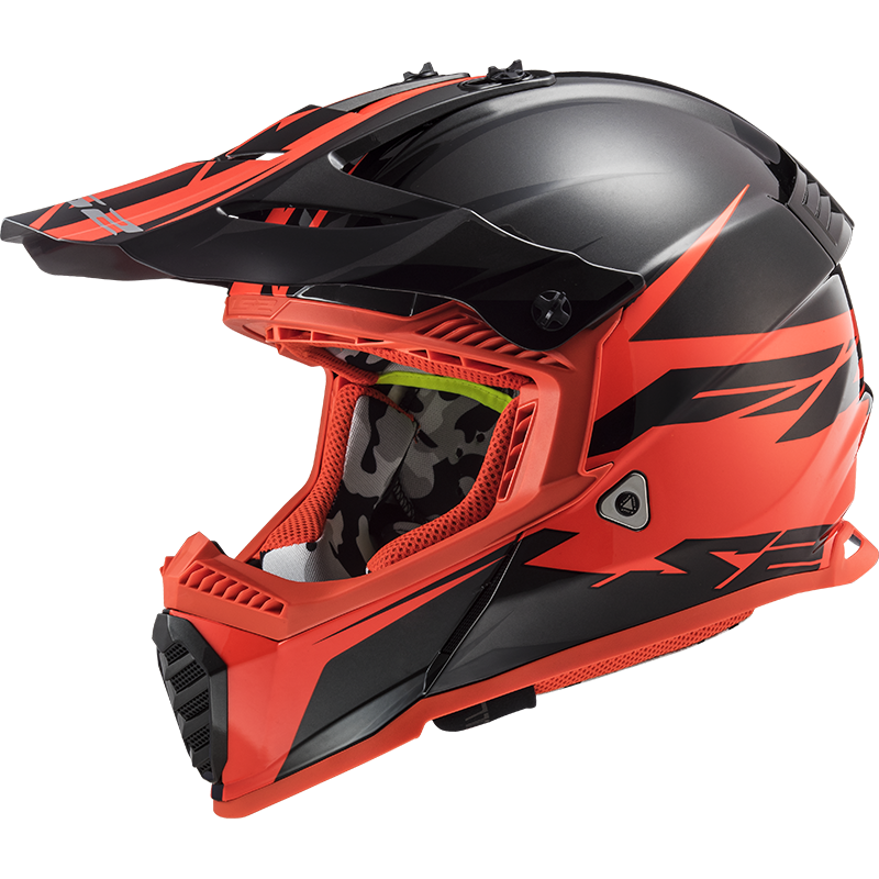 CASCO MOTO CROSS FAST EVO MX 437 ROAR