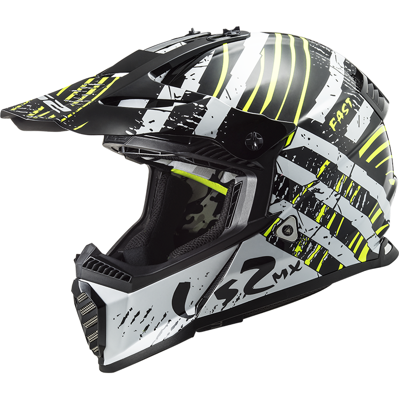 CASCO MOTO CROSS FAST EVO MX437 VERVE