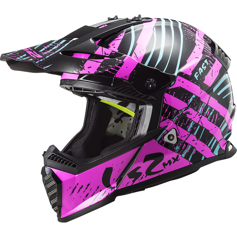 CASCO MOTO CROSS FAST EVO MX437 VERVE
