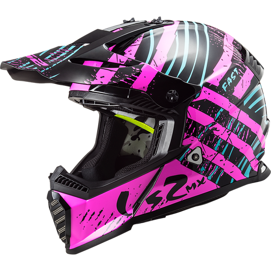 CASCO MOTO CROSS FAST EVO MX437 VERVE