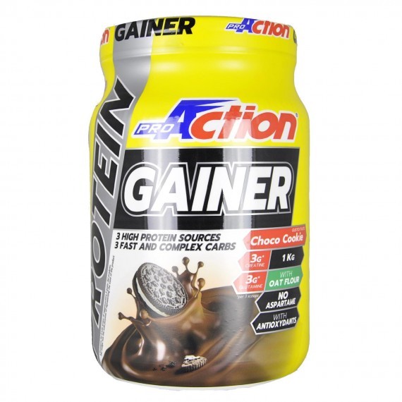 PROACTION PROTEIN GAINER 1 KG Ciocco-biscotto
