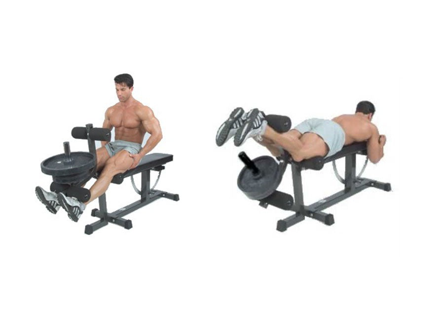 IronMaster Leg extension – Curl attachment