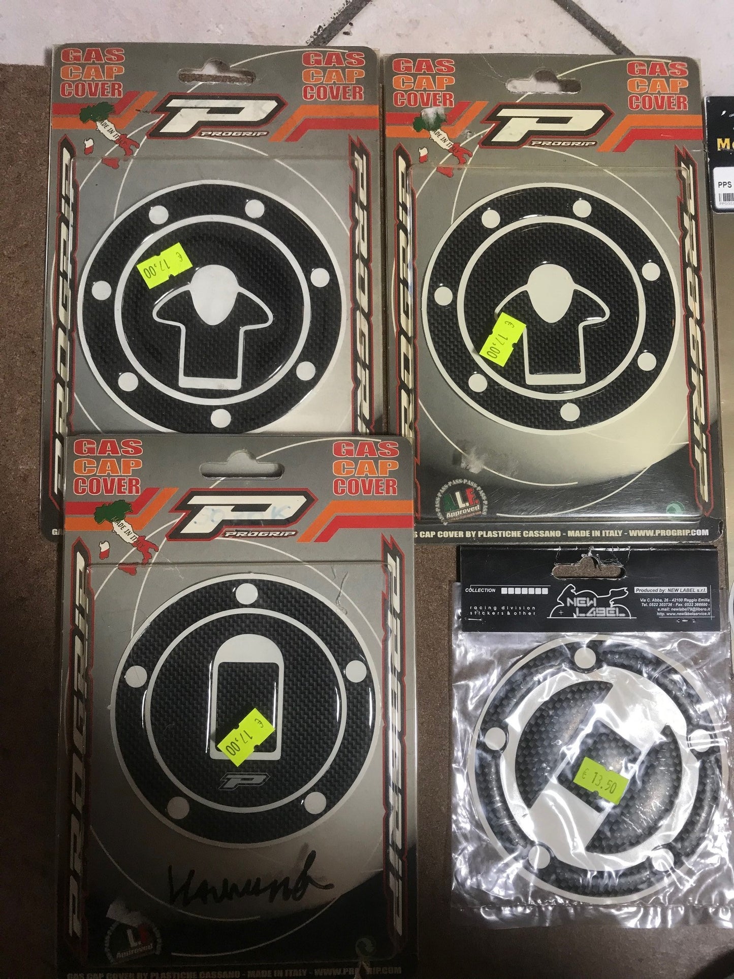 adesivi serbatoio moto progrip