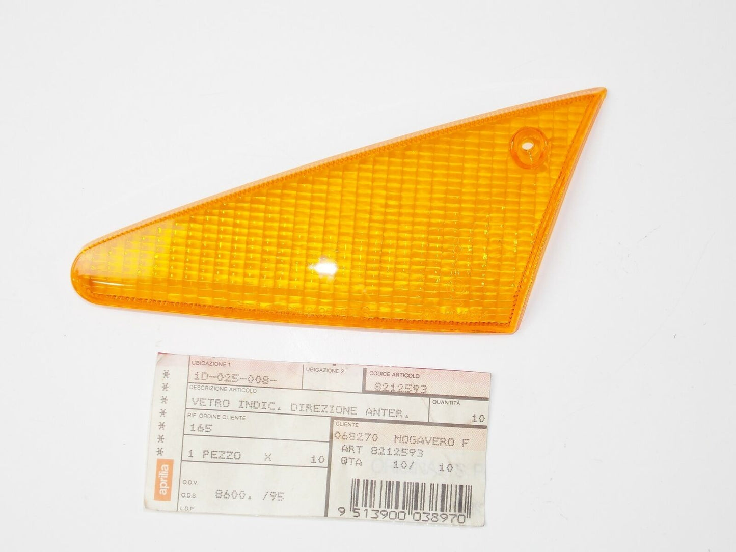 FRONT TURN SIGNAL GEM APRILIA SR 50 left