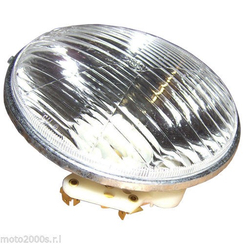 HEADLIGHT D.115 VESPA 50 90 125 150 - F228 RO 91390 193798 143075 144773