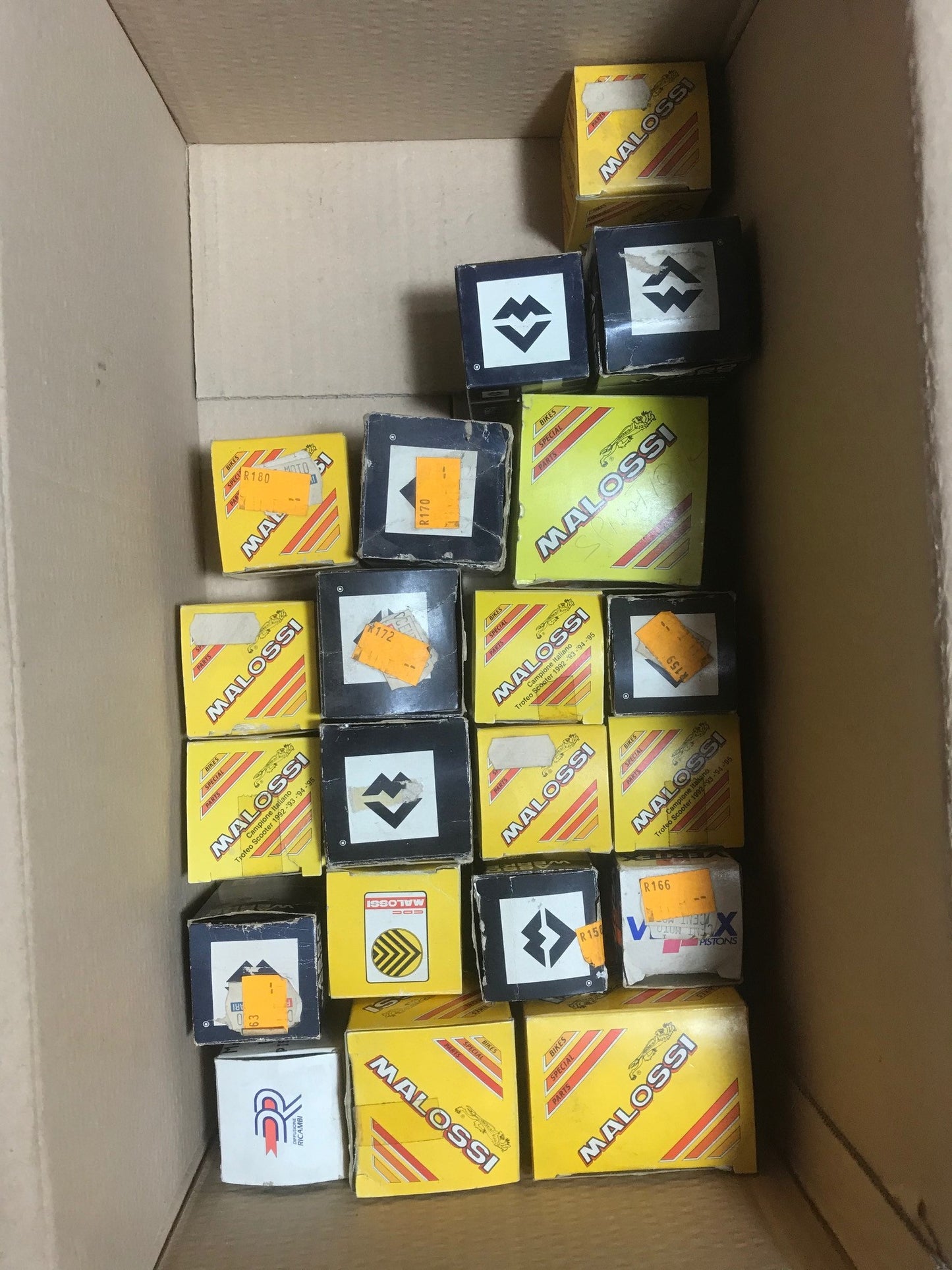 new malossi asso dr vertex pistons