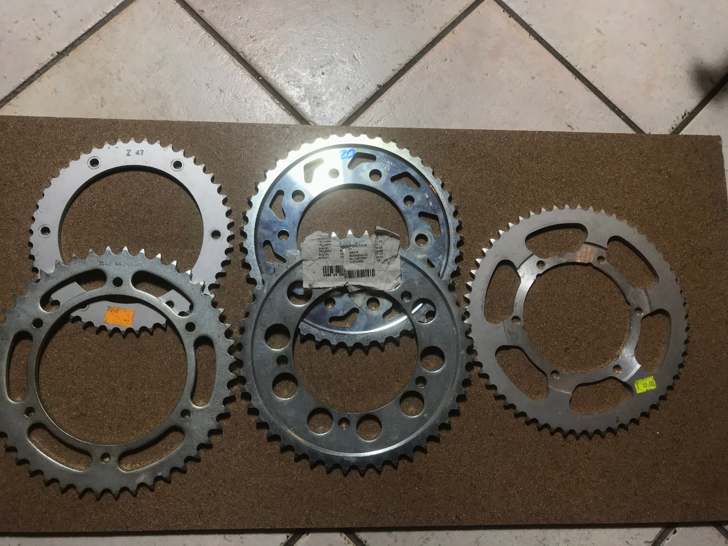 motorcycle crowns different models