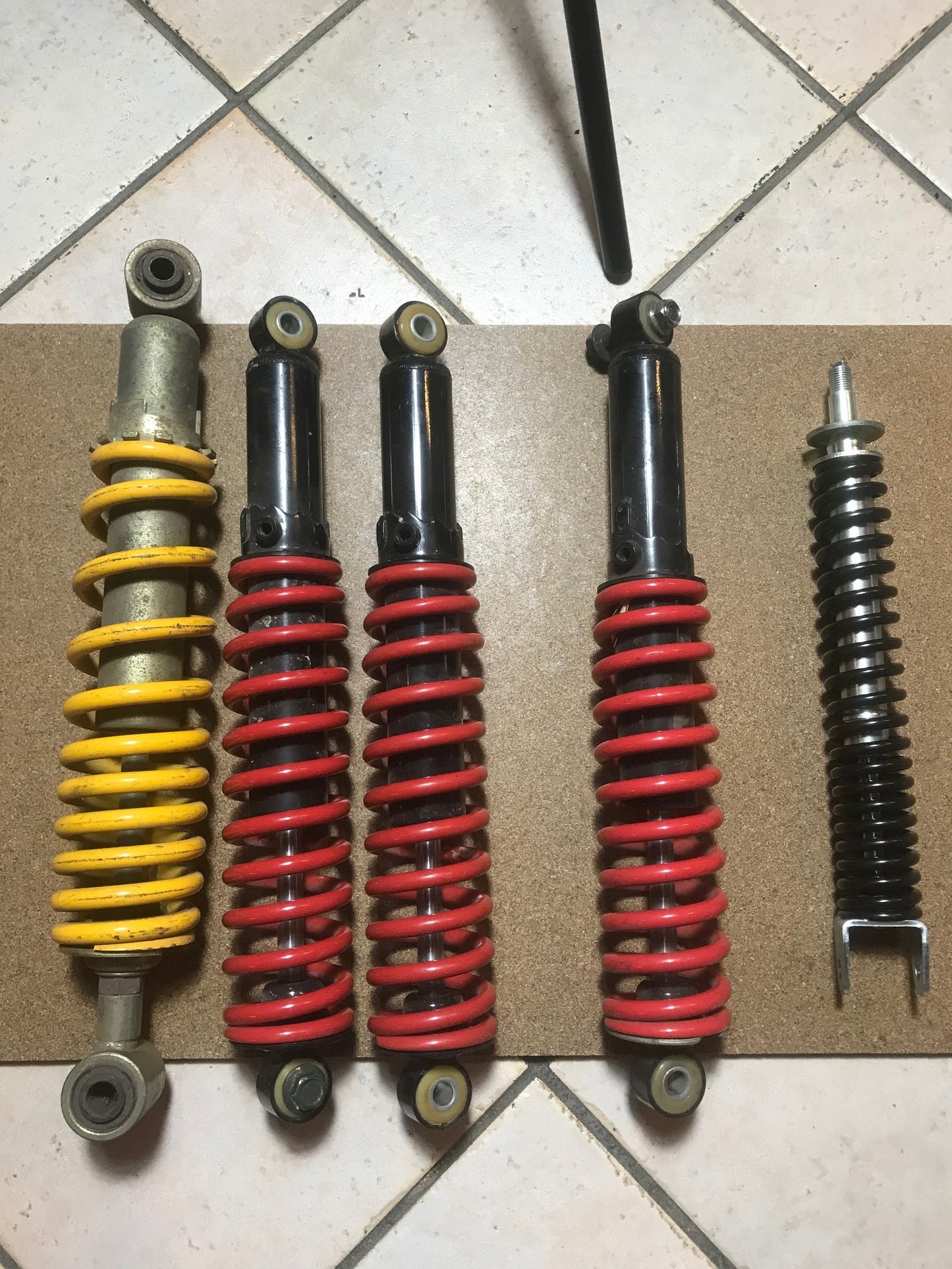 shock absorbers various models