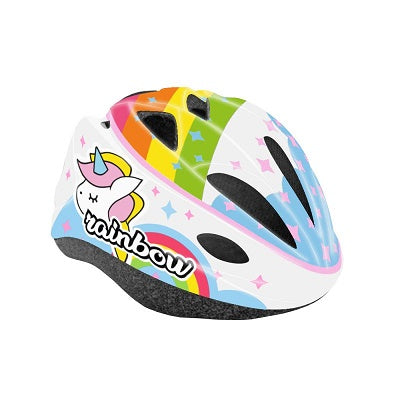 HELMET CYCLE "RAINBOW" WHITE SIZE 5