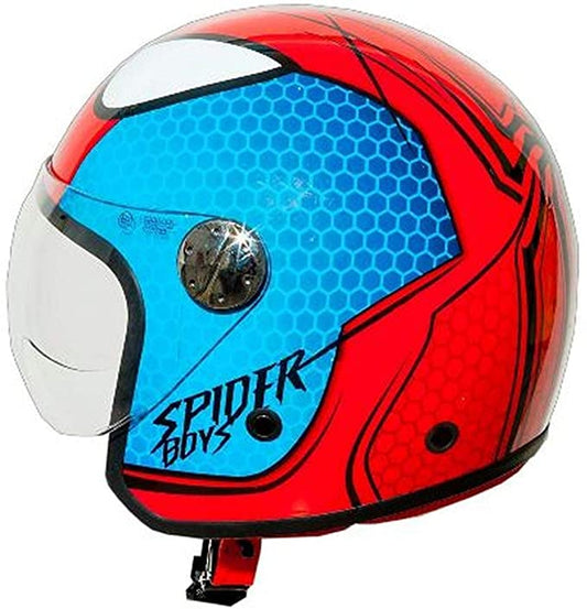 casco jet spider-man
