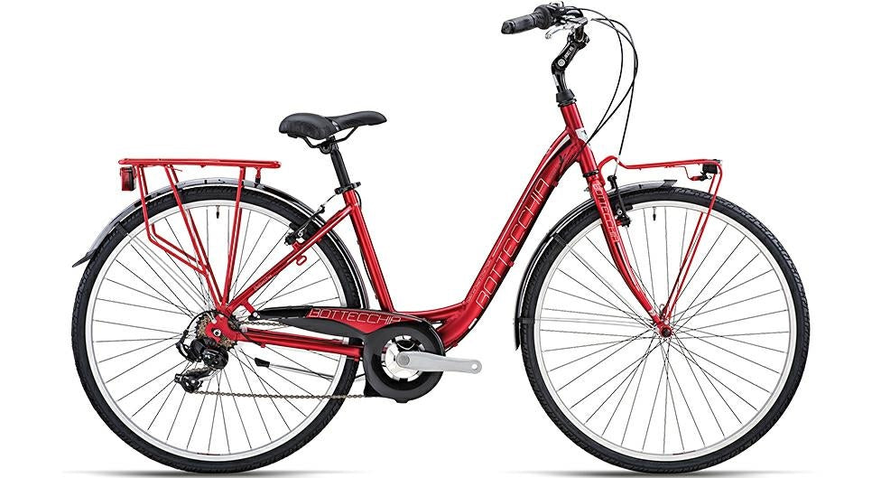 CICLO CTB\TRK DONNA 28" MONOTUBO TY500 7V