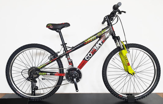 CICLO MTB 24 "COMBAT 2.0" 18V ALLOY GIALLO