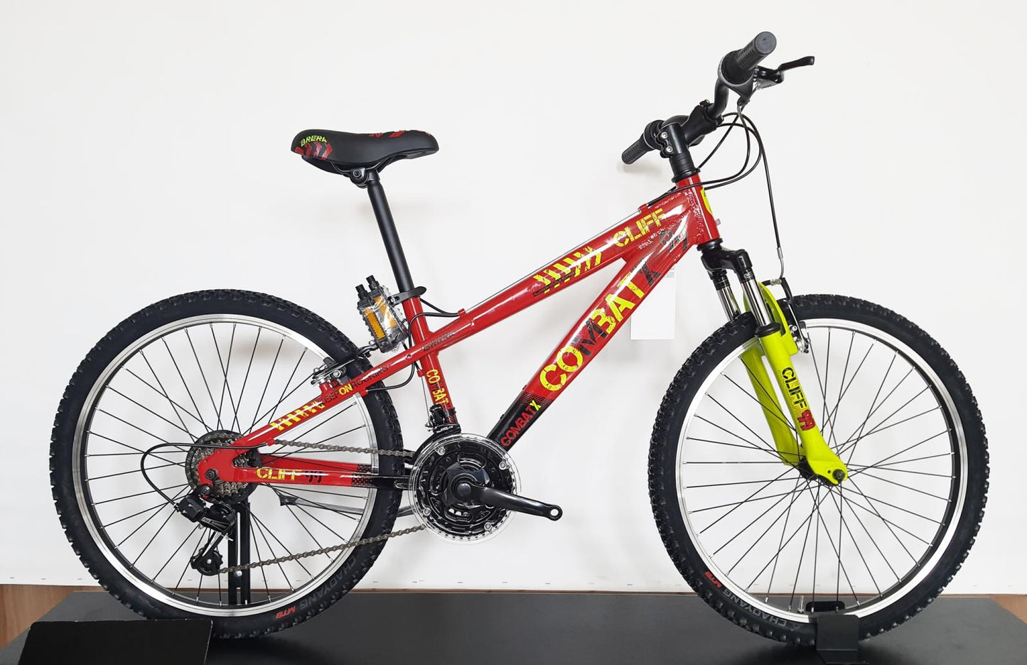 CICLO MTB 24 "COMBAT 2.0" 18V ALLOY GIALLO