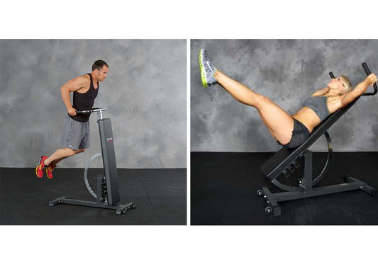 Dip bar handle attachment