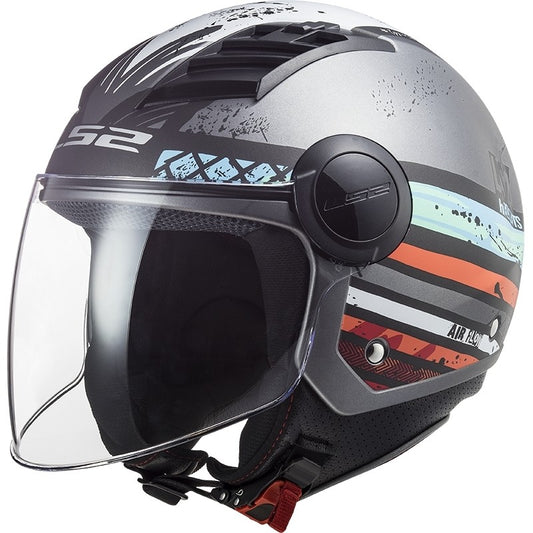 CASCO MOTO LS2 AIRFLOW OF562 RONNIE