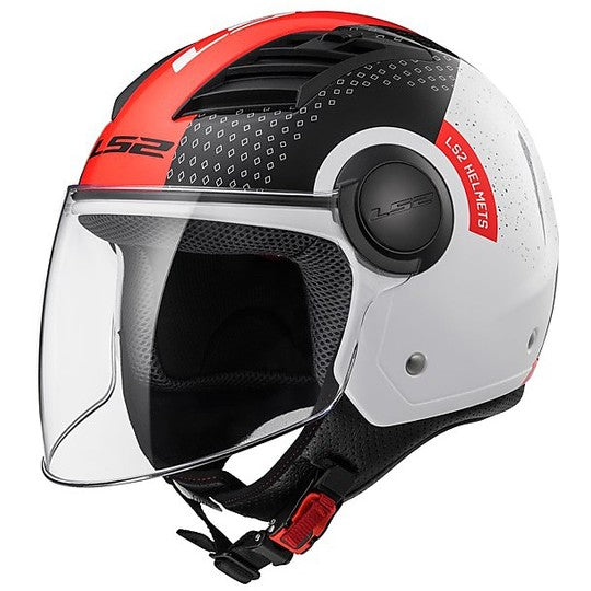 CASCO MOTO LS2 AIRFLOW OF562 RONNIE