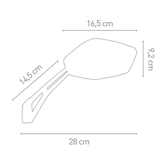 Motorcycle Rear View Mirrors