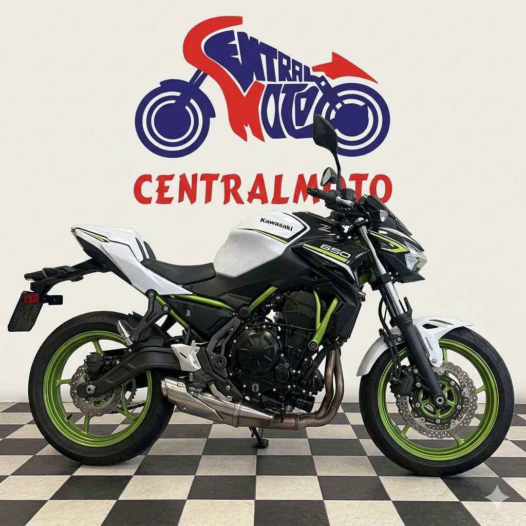 kawasaki z650 2021 km 3000