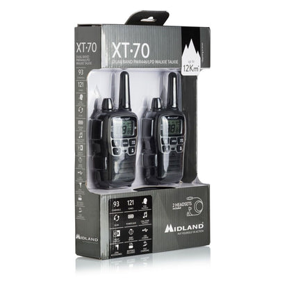 Midland XT70 Doppio Walkie Talkie