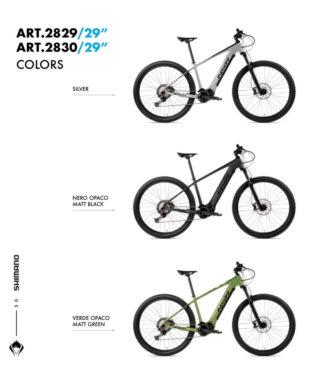 NSR E BIKE 2829 500 WH