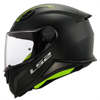 CASCO LS2 FF812 BIANCO LUCIDO\ NERO OPACO