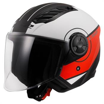 CASCO LS2 OF616 MOD.AIRFLOW2 H-V YELLOW  \  BIANCO ROSSO \ BLU BIANCO ROSSO\ GREY\ ORANGE