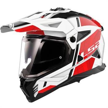 CASCO LS2 MX702 PIONEER 2 ROSSO BLU- GREY YELLOW--ROSSO BIANCO-TATAL BLACK-BLACK/WHITE