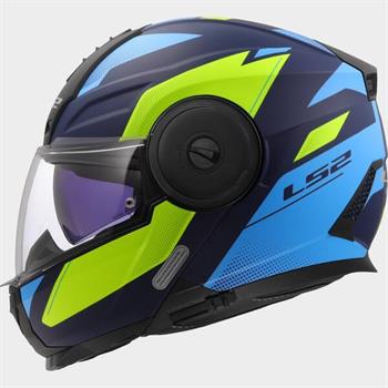 CASCO LS2 FF902 MOD.SCOPE2 MODULARE DURIA GREY/YELLOW- BLU.-BLACK-PURPLE-WHITE/B/R