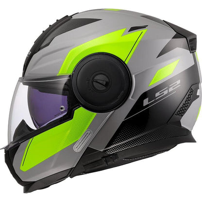 CASCO LS2 FF902 MOD.SCOPE2 MODULARE DURIA GREY/YELLOW- BLU.-BLACK-PURPLE-WHITE/B/R