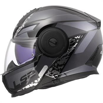 CASCO LS2 FF902 MOD.SCOPE2 MODULARE DURIA GREY/YELLOW- BLU.-BLACK-PURPLE-WHITE/B/R