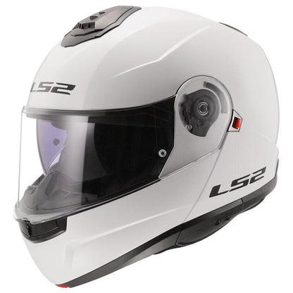 CASCO LS2 FF908 BIANCO- NERO OPACO