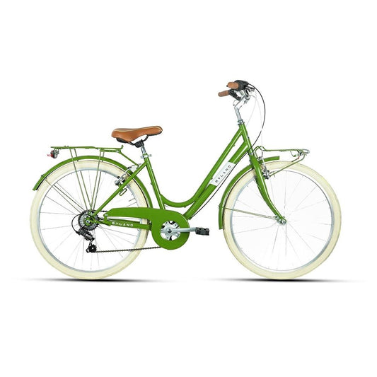 CICLO CITYBIKE 26 DONNA "DOSSO 26.1" 6V VERDE MIS. 43-S