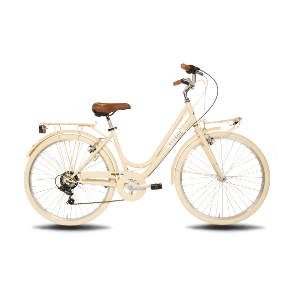 CICLO CITYBIKE 26 DONNA "DOSSO 26.1" 6V VERDE MIS. 43-S