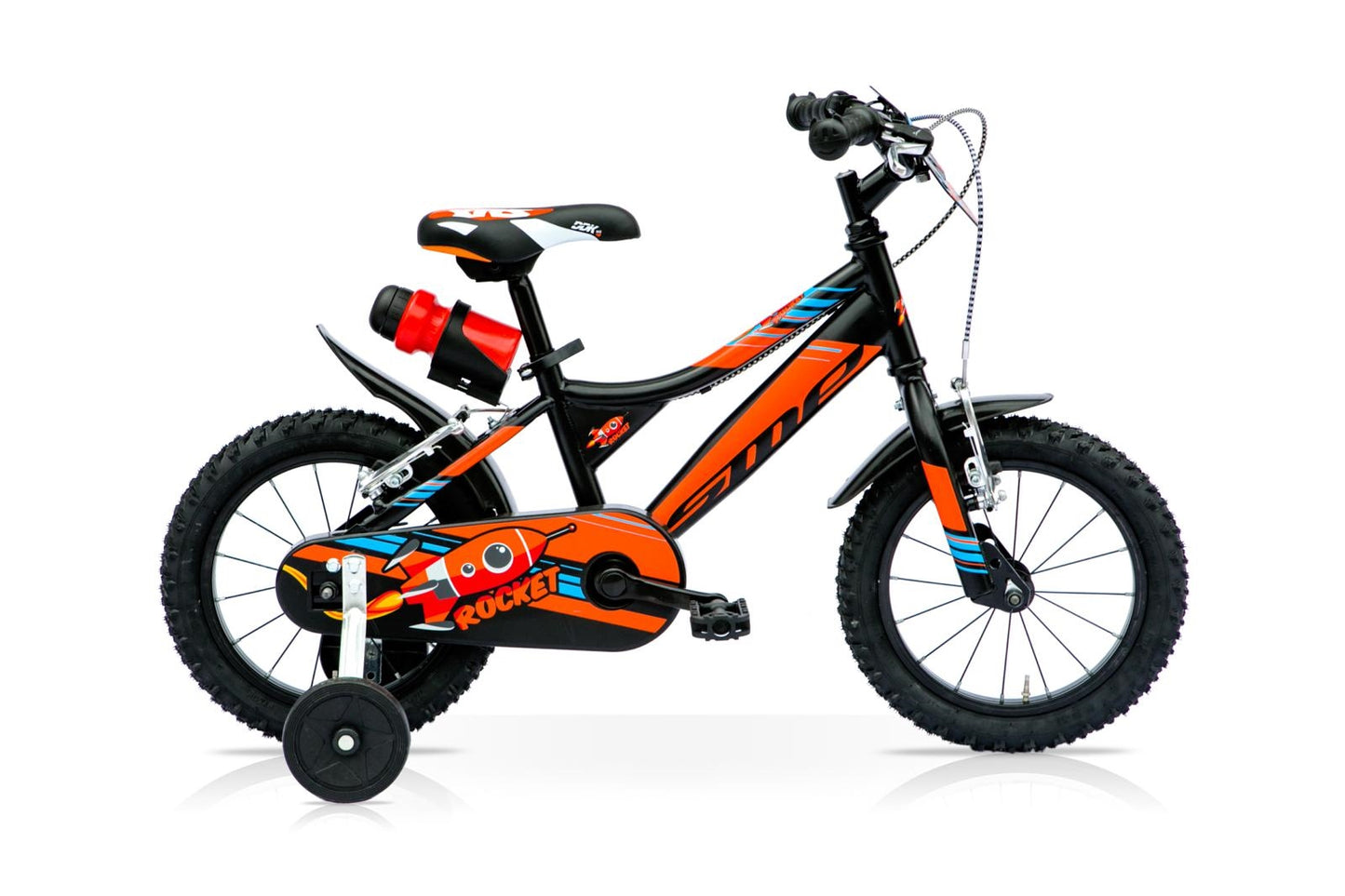 CICLO 16 BIMBO "ROCKET" 1V NERO ARANCIO