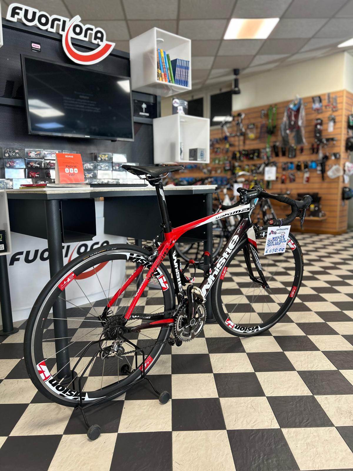 bici corsa carbon M WHISTLE Yakima