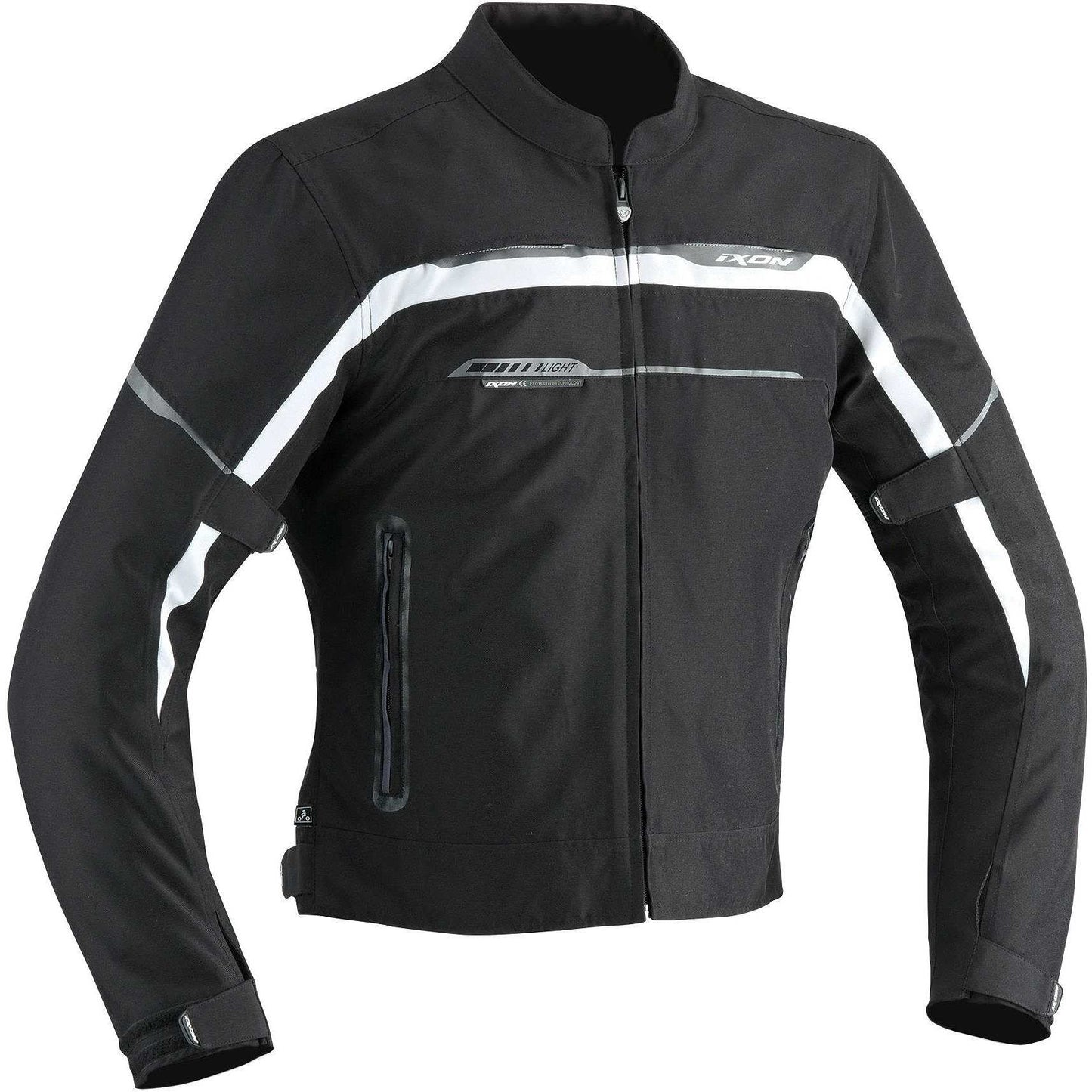 Motorcycle Jacket In Ixon Fabric Model Zetec Hp Black