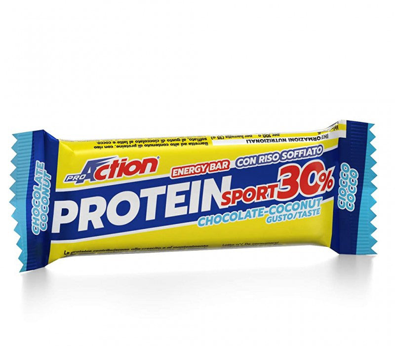 PROACTION PROTEIN SPORT 30% BAR 35 GR Chocolate Coconut 