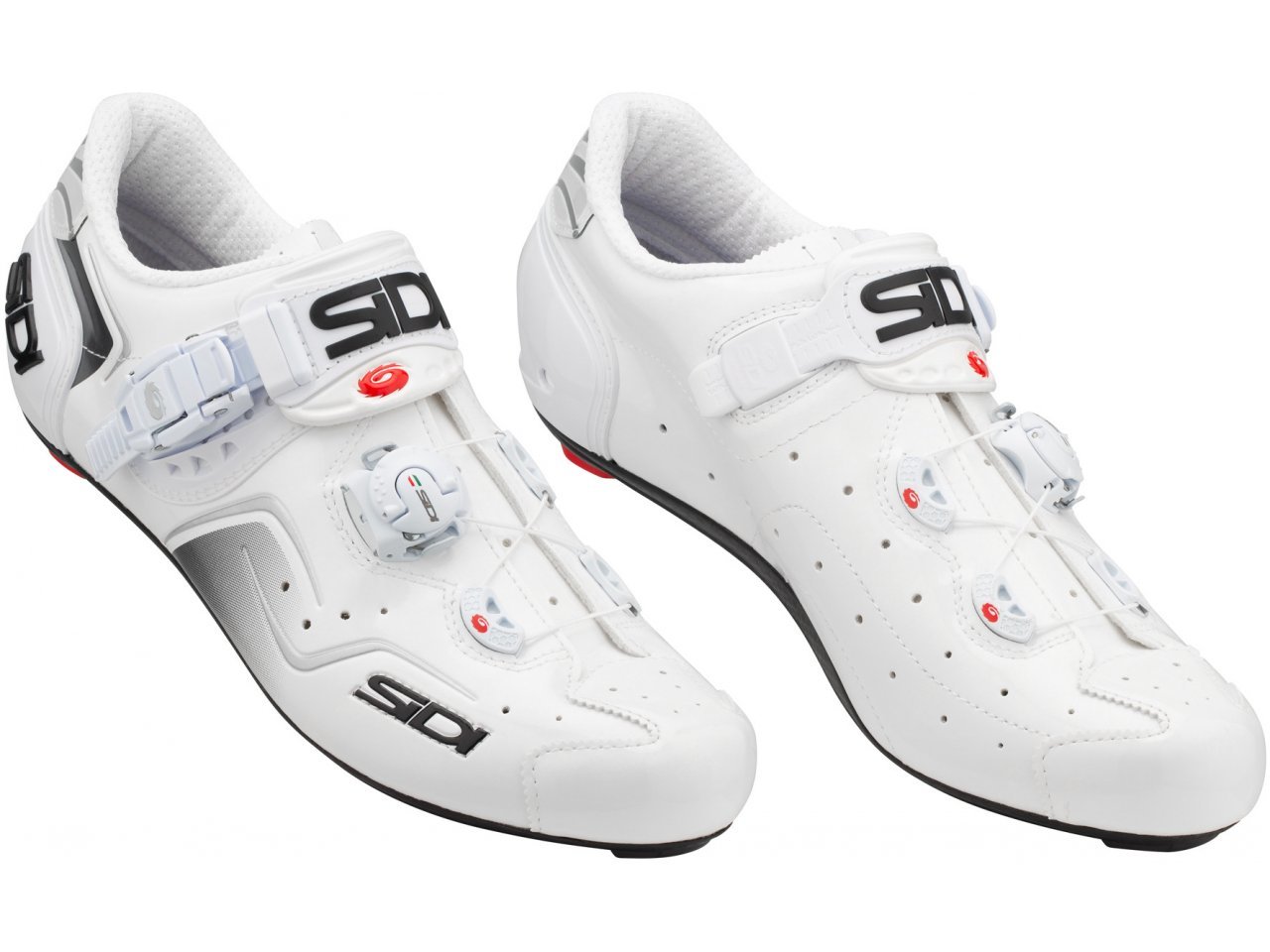 sidi kaos white cycling shoes size 42