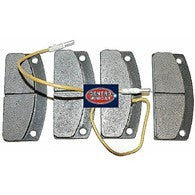 ABS Brake pad set, Disc brake ligier with sensor kit