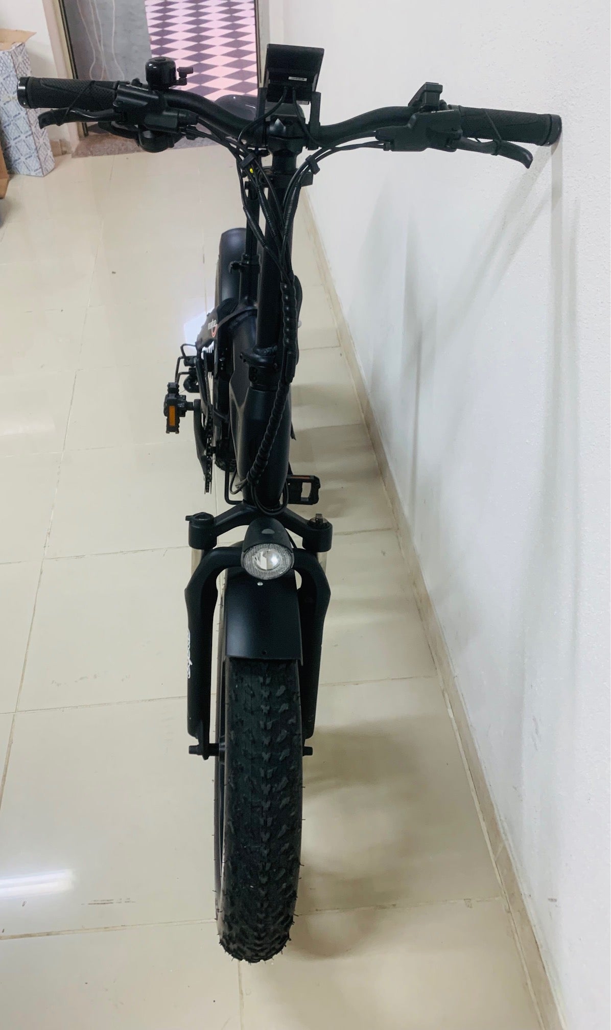 bici pedalata assistita i-con x7 black fat