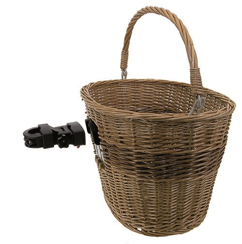 WICKER BASKET WITH CLIPS