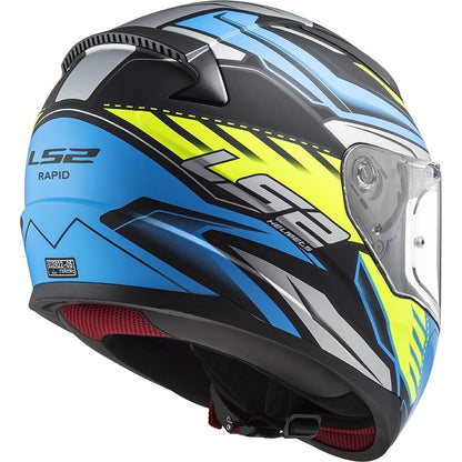 Full Face Motorcycle Helmet Ls2 FF353 Rapid GALE
