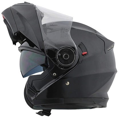 Modular Motorcycle Helmet Openable Motocubo 925 Double Visor
